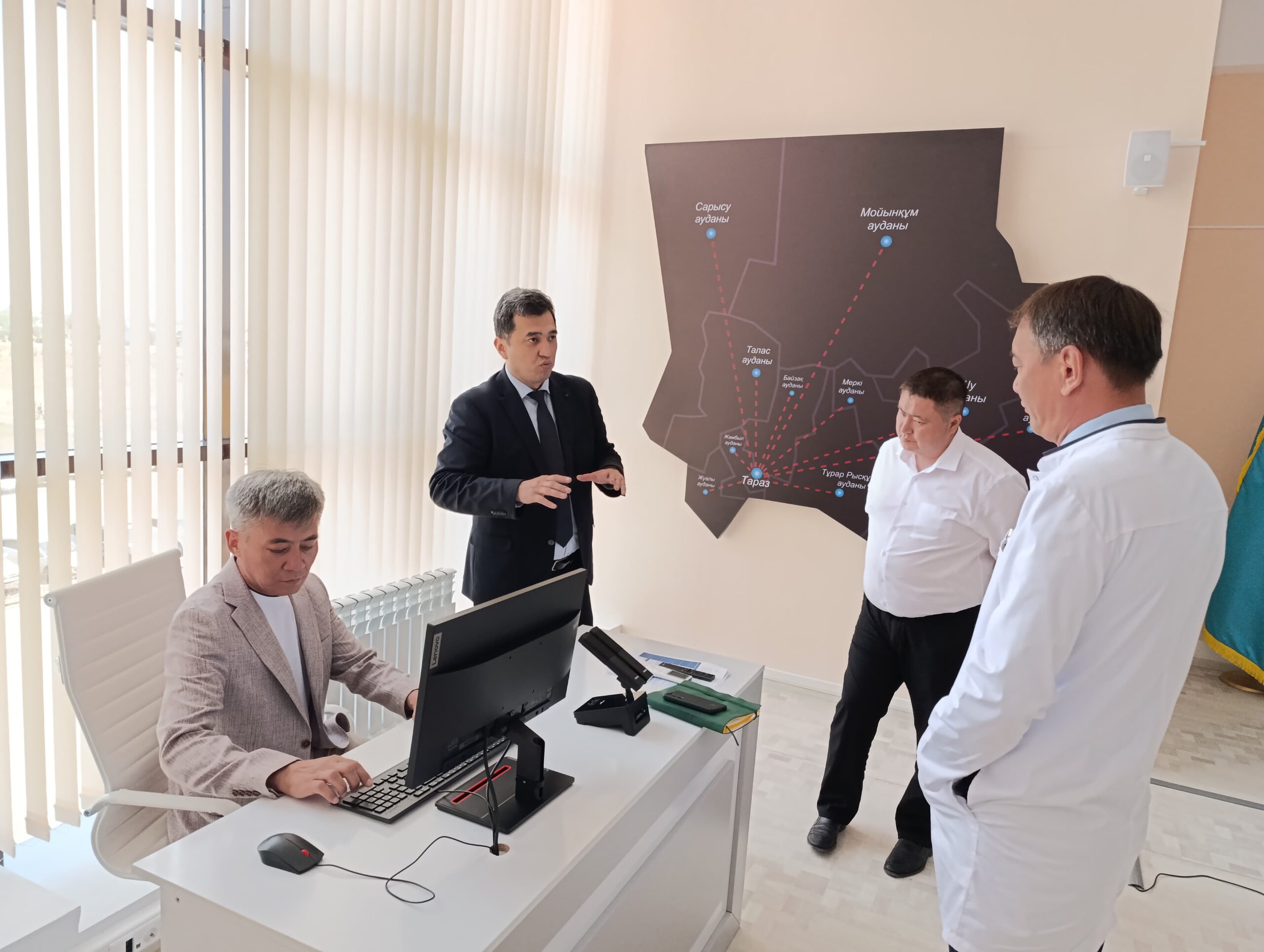 В Жамбылской области реализуется проект по сокращению расходов в сфере здравоохранения